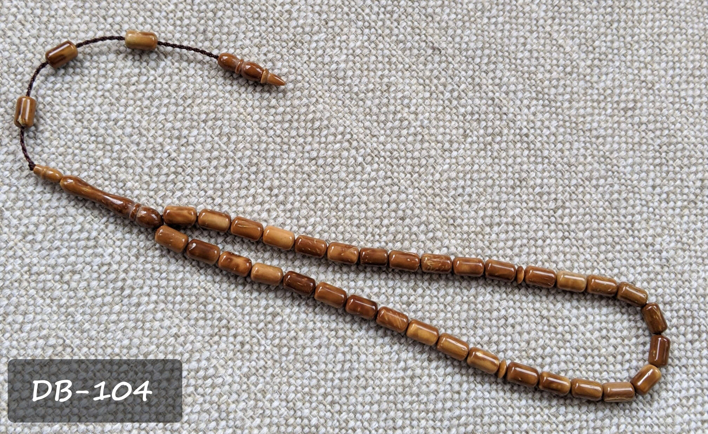 Tasbih Kayu Koka 33s (6*11mm) DB-104