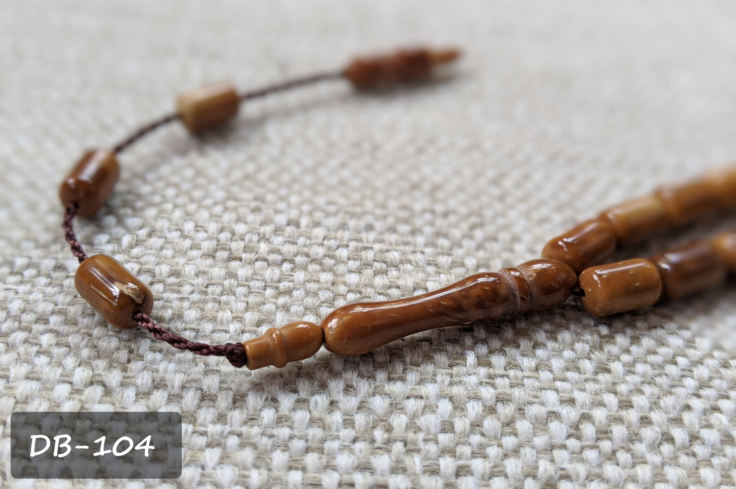 Tasbih Kayu Koka 33s (6*11mm) DB-104