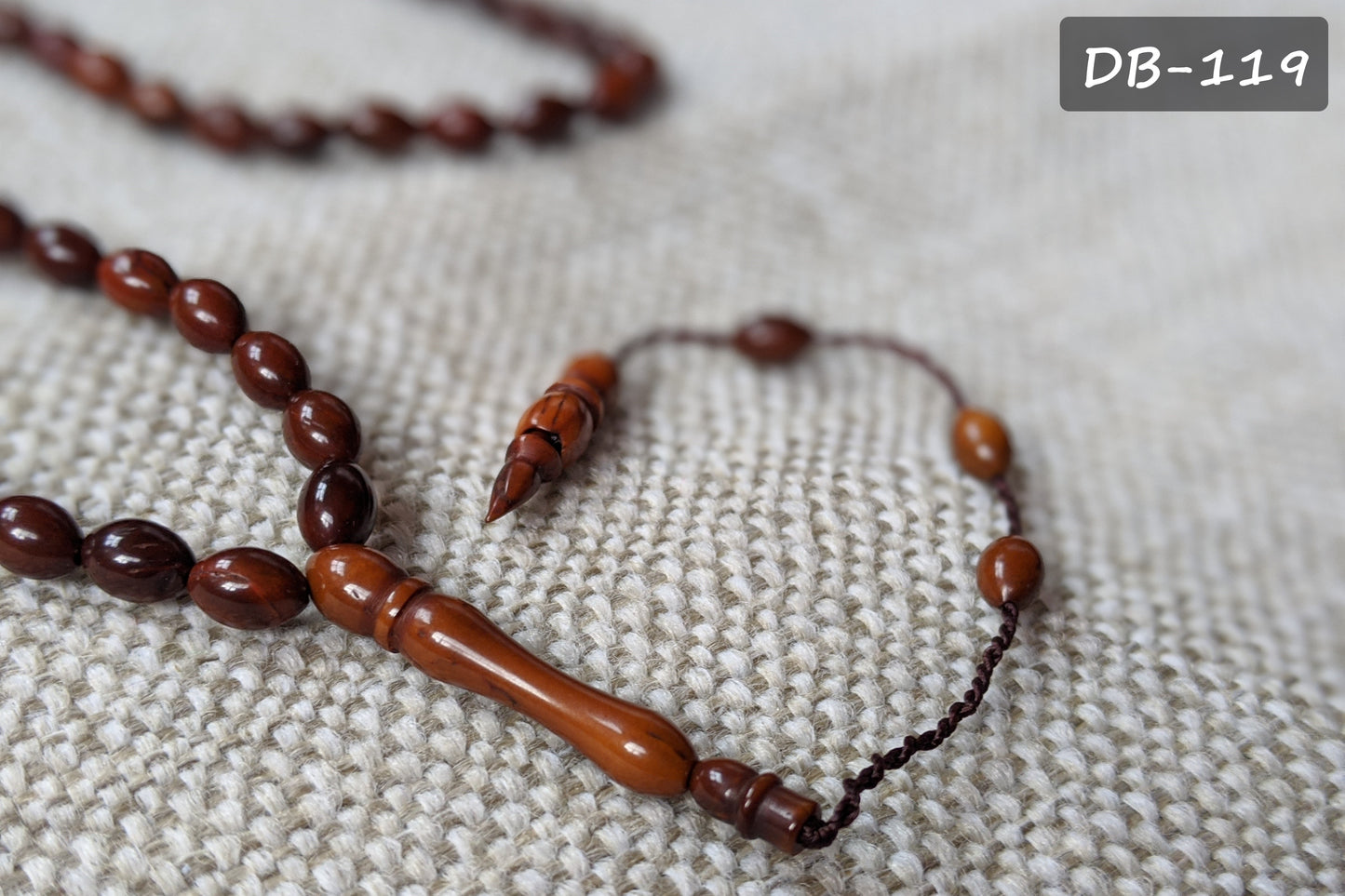 Tasbih Kayu Koka 99s (6*9mm) DB-119