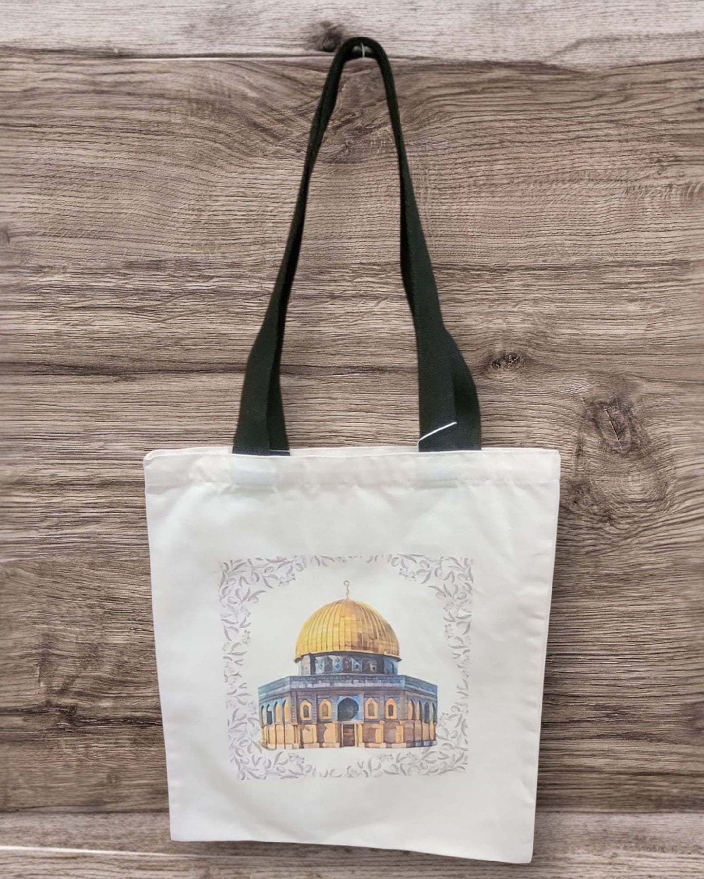 Masjid Al Aqsa Canvas Tote Bag
