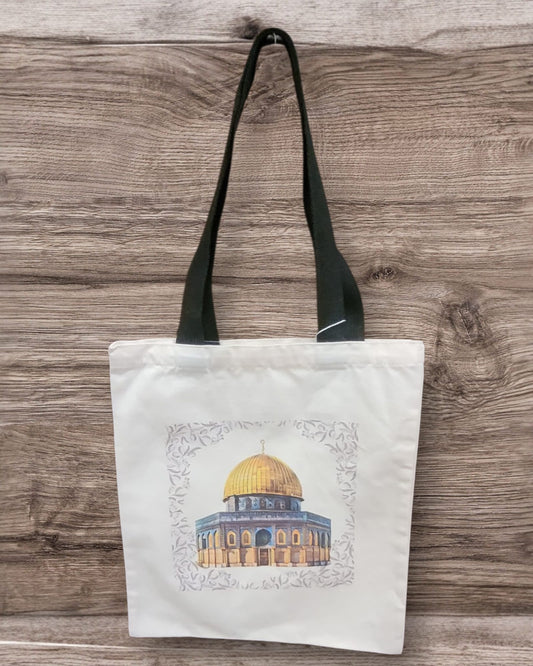 Masjid Al Aqsa Canvas Tote Bag