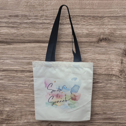 Canvas Tote Bag / Smile, It's Sunnah