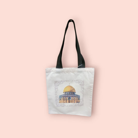 Masjid Al Aqsa Canvas Tote Bag