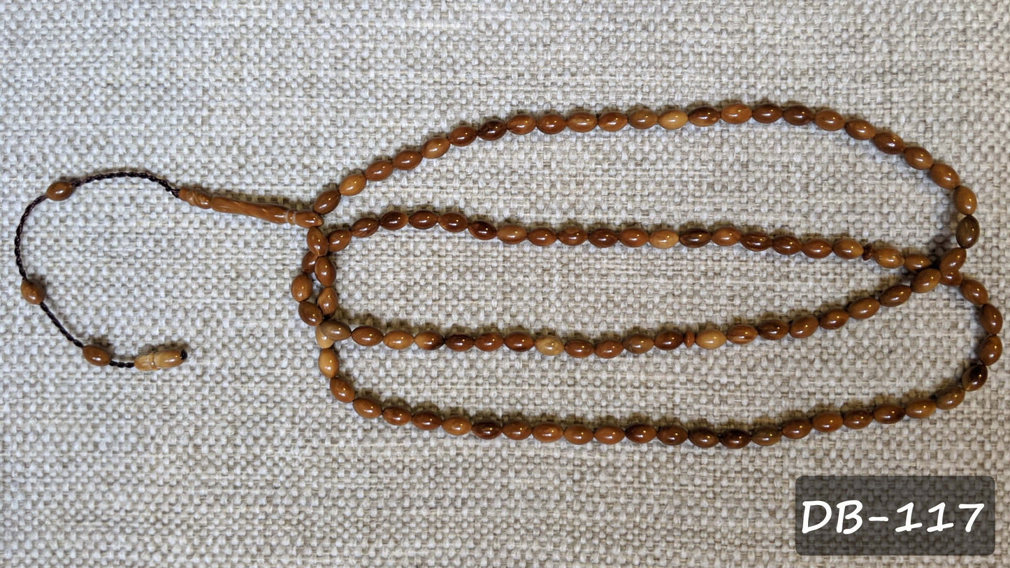 Tasbih Kayu Koka 99s (5*8mm) DB-117