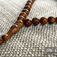 Tasbih Koka 8mm x 33 w/Maroon Tassel (DB-122)