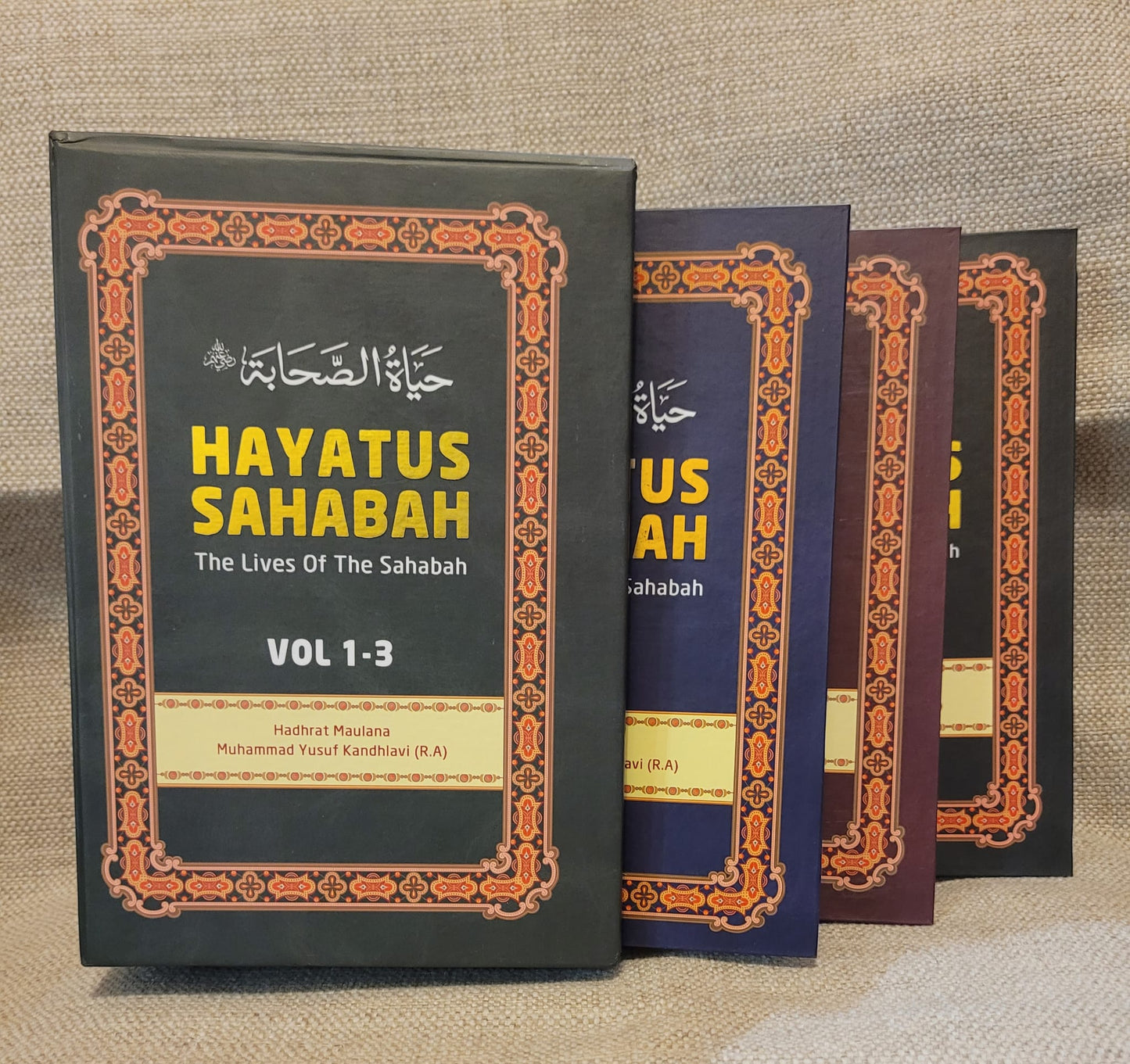 Hayatus Sahabah : The Lives Of The Sahabah   Vol : 1 - 3 ( H/C ) English Version