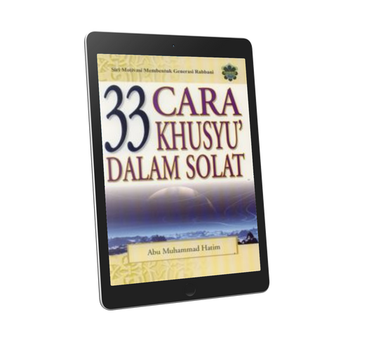 33 Cara Khusyu' Dalam Solat